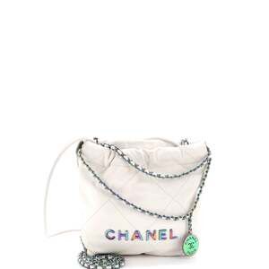 Chanel 22 Chain Hobo Quilted Calfskin #256599C49B